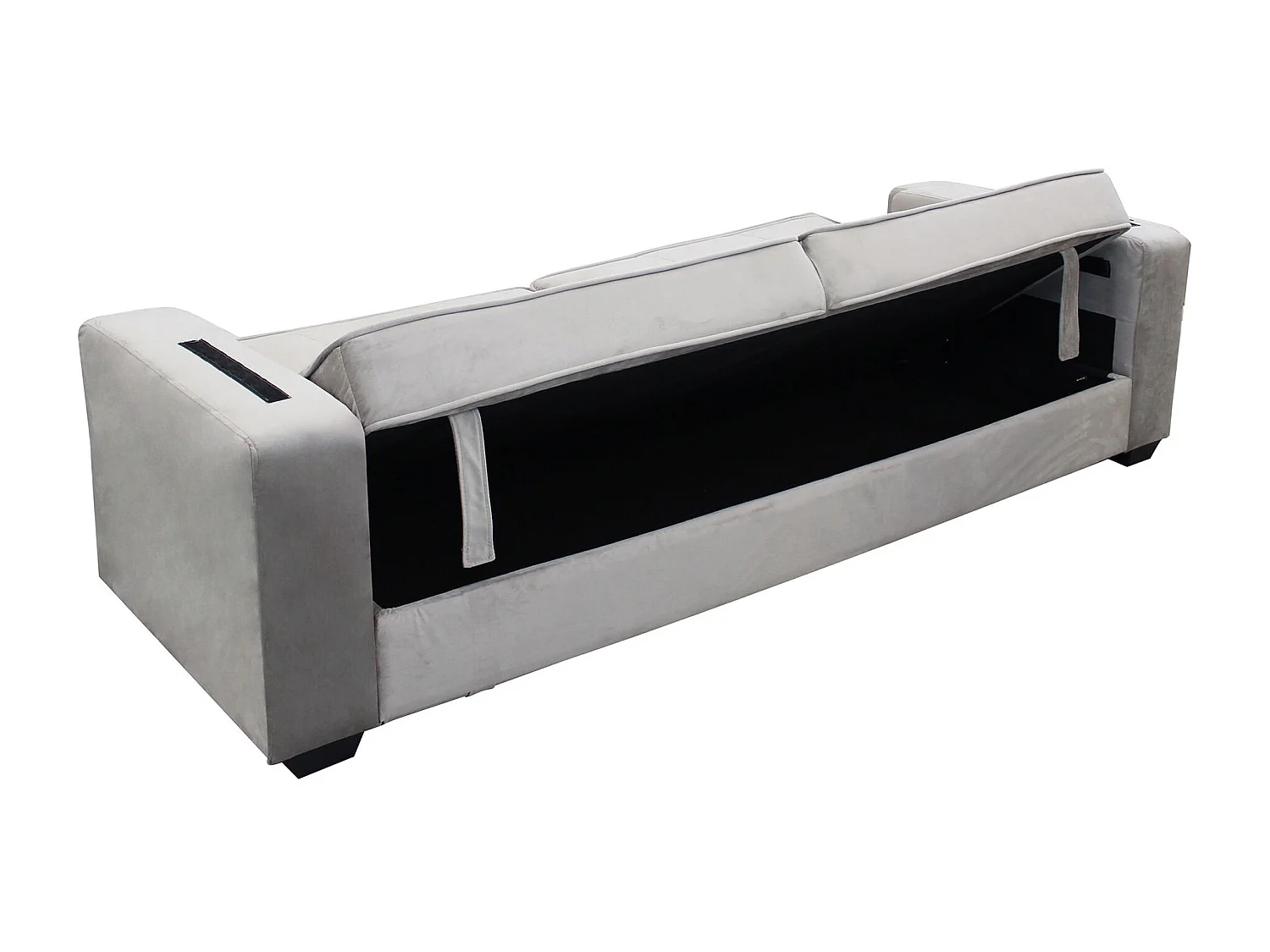 MilaniHome.it - divano letto 3 posti ergonomico per il soggiorno trasormabile in lettodi coloreTortora