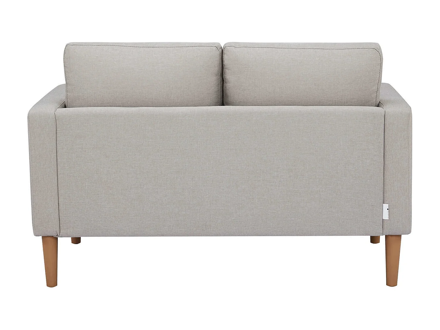 MilaniHome.it - Divano in tessuto 2 posti colorato di design scandinavo moderno per interno casa salotto sala d'attesa ufficiodi coloreBeige