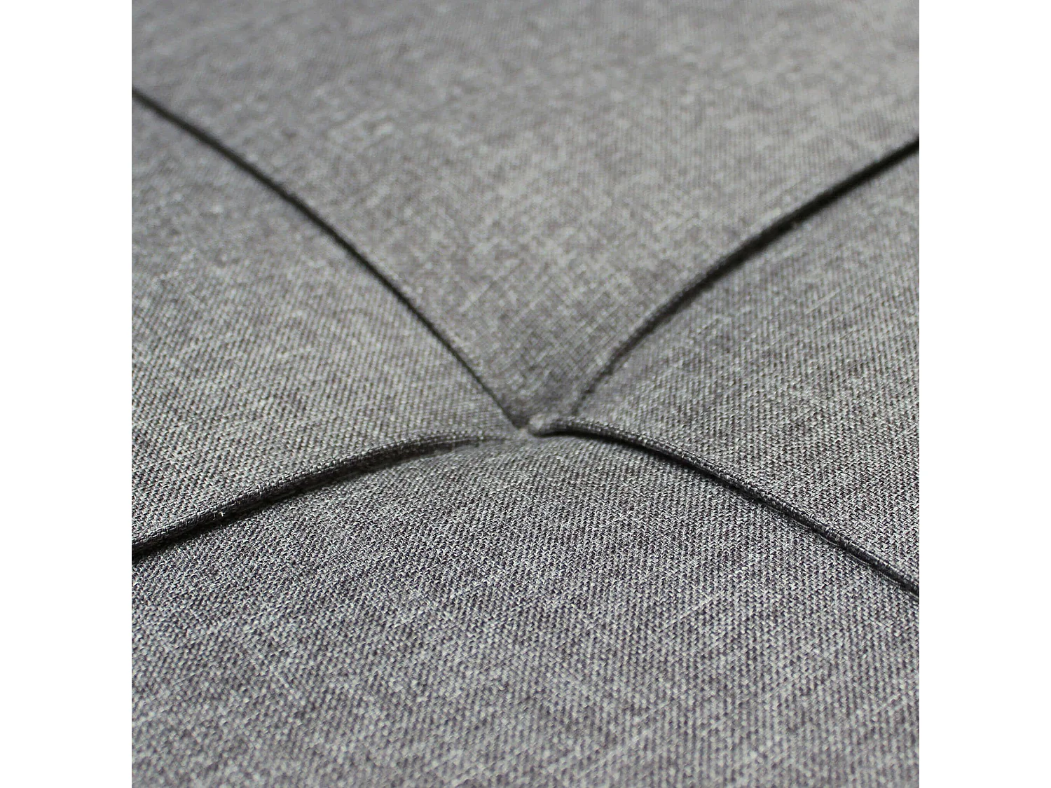 MilaniHome.it - divano letto con penisola per salotto soggiorno in tessuto grigio scuro modernodi coloreGrigio scuro