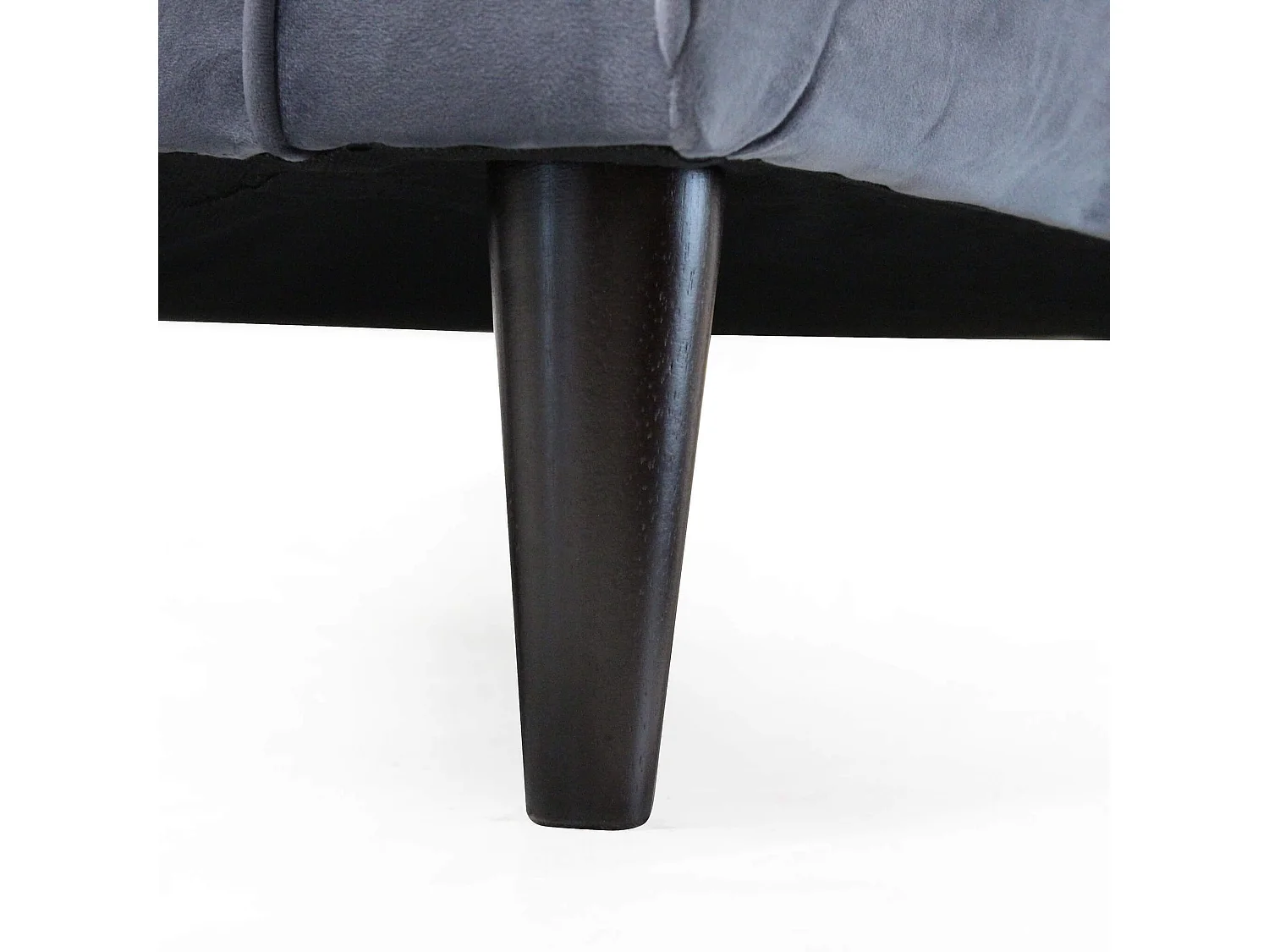 MilaniHome.it - Divano in velluto 2 posti per salotto soogiorno sala d'attesa 152x81x89 hdi coloreGrigio chiaro