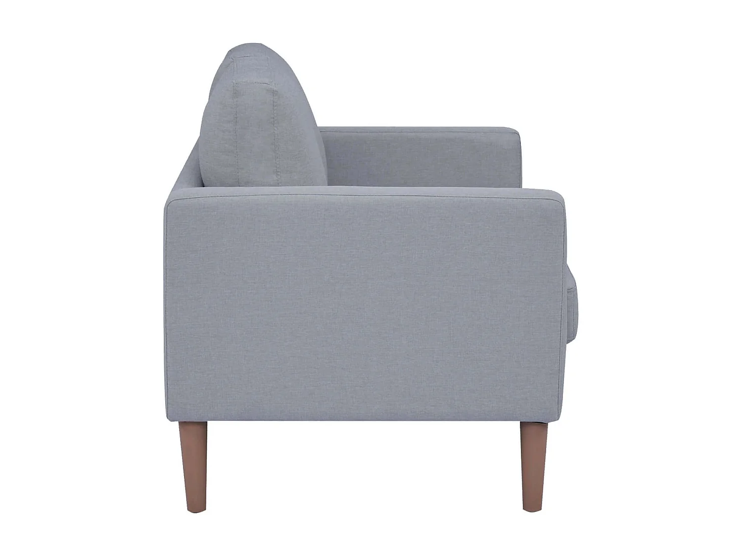 MilaniHome.it - Divano in tessuto 2 posti colorato di design scandinavo moderno per interno casa salotto sala d'attesa ufficiodi coloreGrigio chiaro