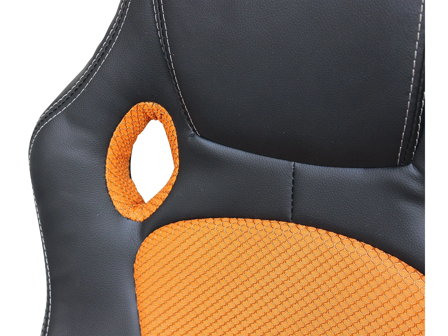 MilaniHome.it - poltrona da gaming ergonomica con poggiatesta e supporto lombare sedia da lavoro girevole regolabiledi coloreArancione