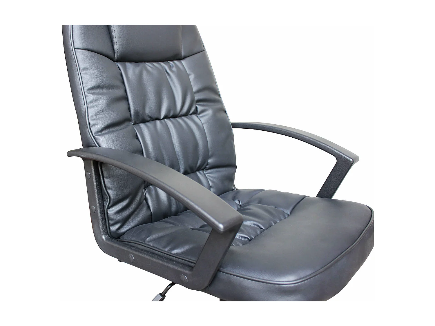 MilaniHome.it - poltrona da ufficio ergonomica con poggiatesta e supporto lombare sedia da lavoro girevole regolabiledi coloreNero