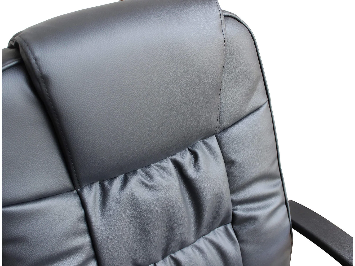 MilaniHome.it - poltrona da ufficio ergonomica con poggiatesta e supporto lombare sedia da lavoro girevole regolabiledi coloreNero