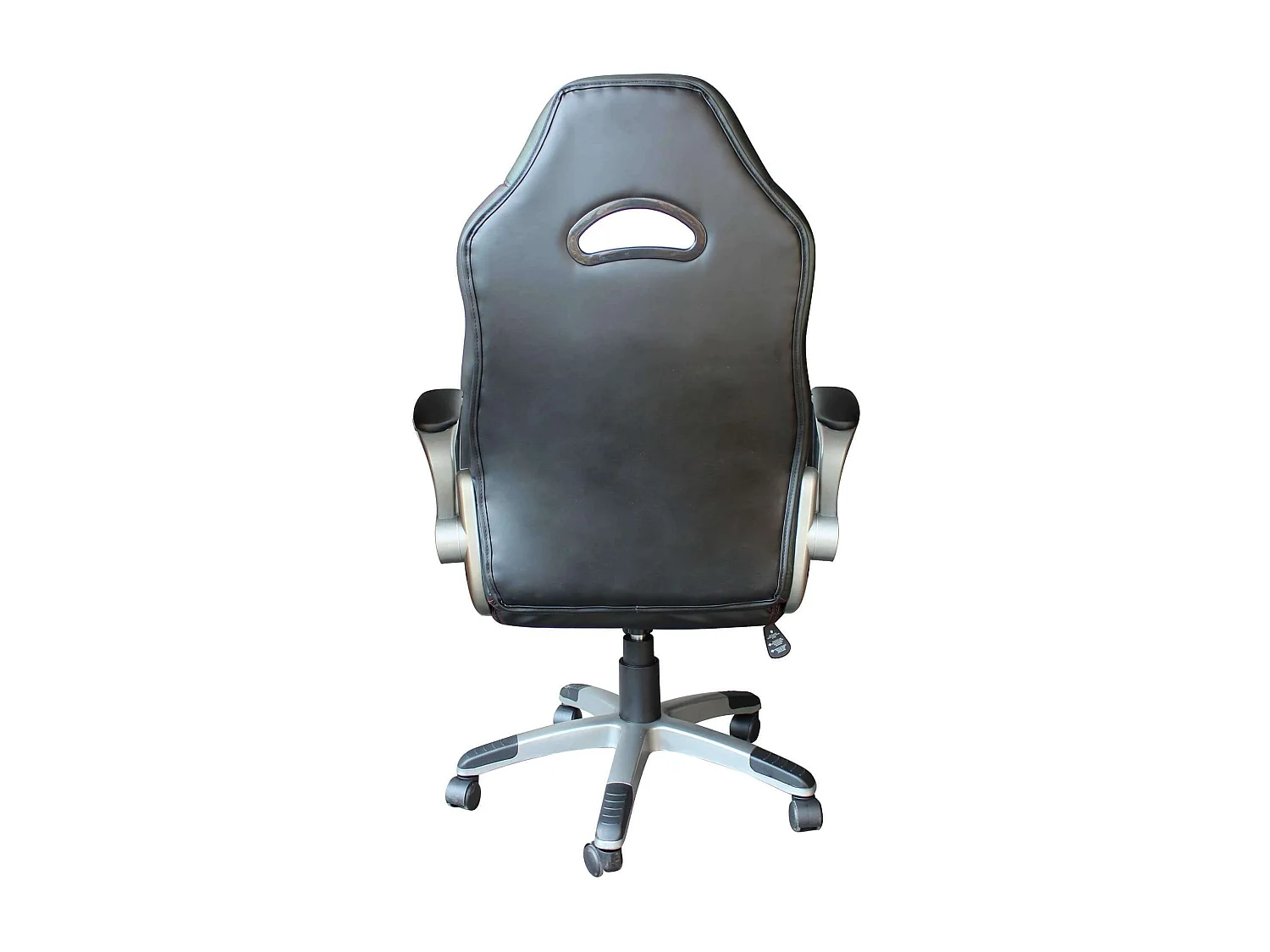 MilaniHome.it - poltrona da gaming ergonomica con poggiatesta e supporto lombare sedia da lavoro girevole regolabiledi coloreNero