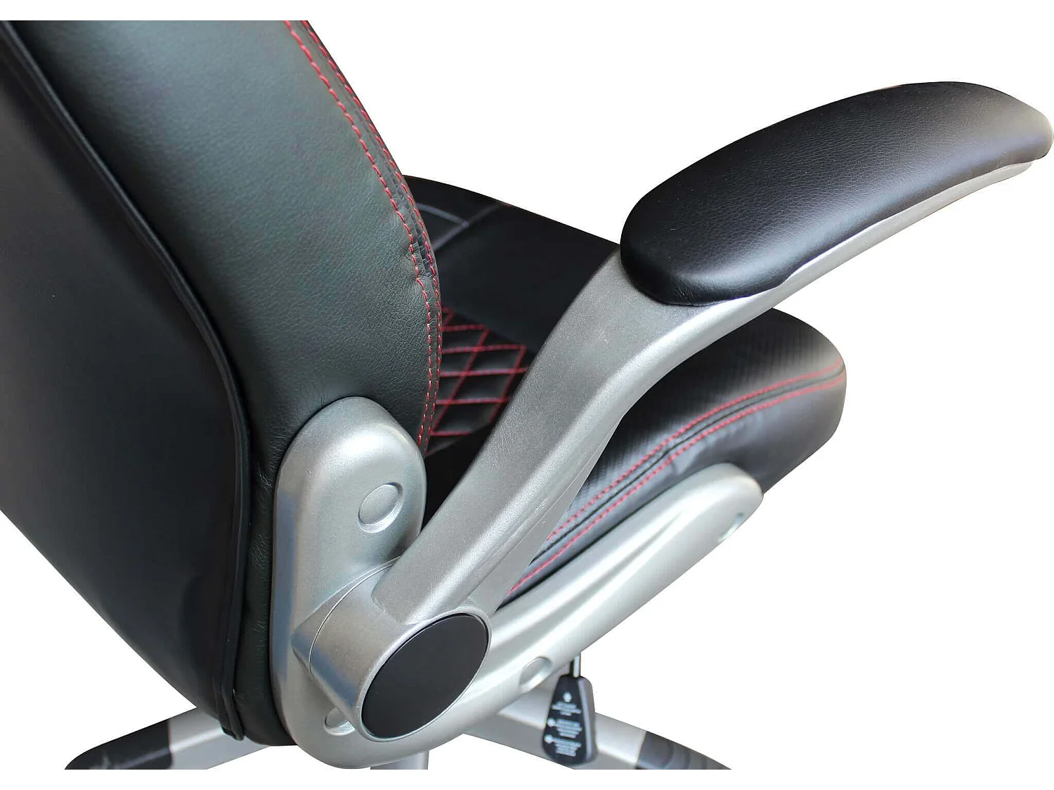 MilaniHome.it - poltrona da gaming ergonomica con poggiatesta e supporto lombare sedia da lavoro girevole regolabiledi coloreNero