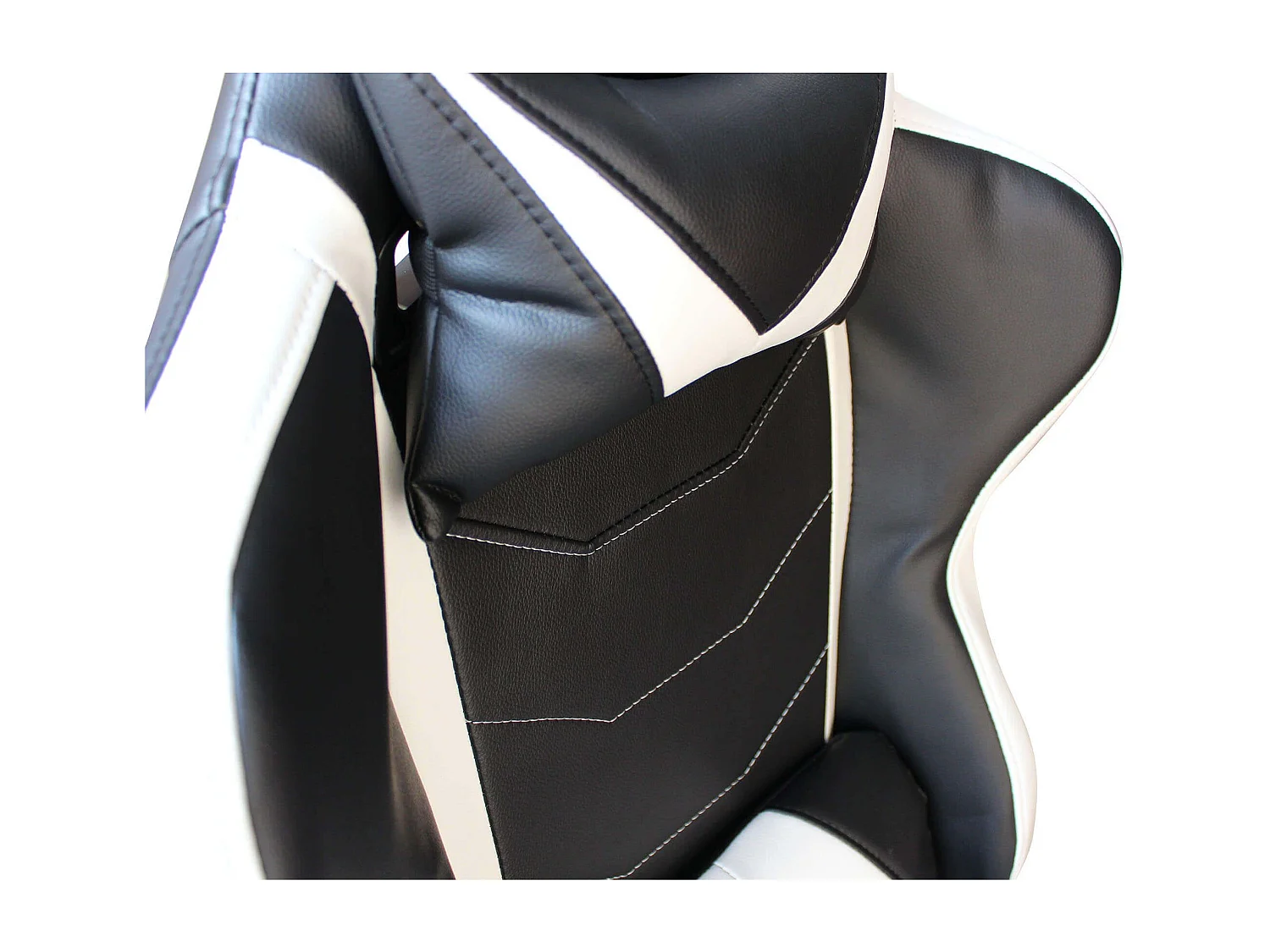 MilaniHome.it - poltrona da gaming ergonomica con poggiatesta e supporto lombare sedia da lavoro girevole regolabiledi coloreBianco