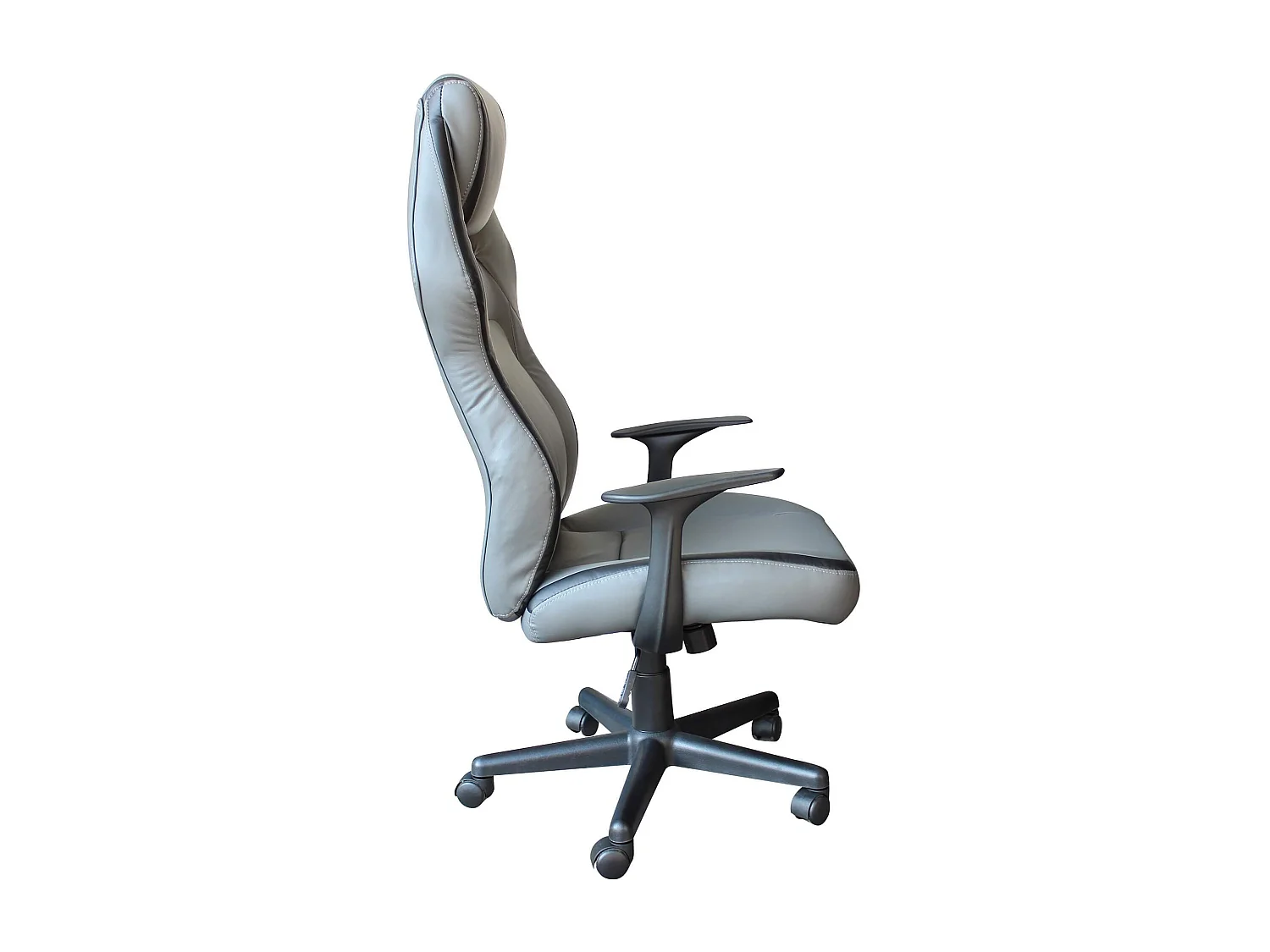 MilaniHome.it - poltrona da gaming ergonomica con poggiatesta e supporto lombare sedia da lavoro girevole regolabiledi coloreGrigio chiaro