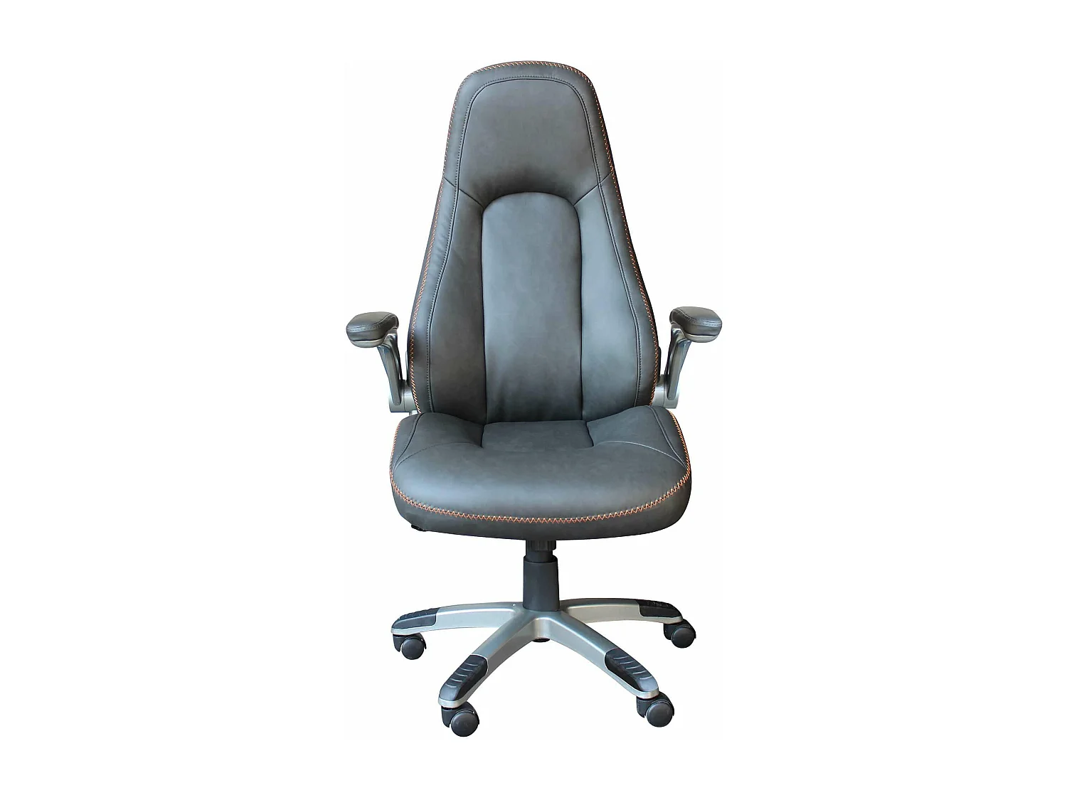 MilaniHome.it - poltrona da gaming ergonomica con poggiatesta e supporto lombare sedia da lavoro girevole regolabiledi coloreGrigio