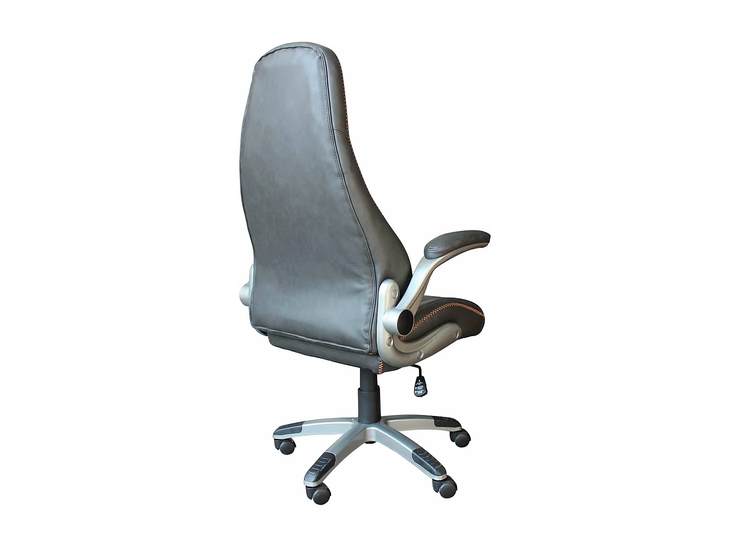 MilaniHome.it - poltrona da gaming ergonomica con poggiatesta e supporto lombare sedia da lavoro girevole regolabiledi coloreGrigio