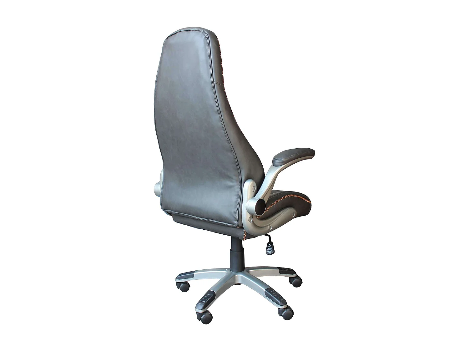 MilaniHome.it - poltrona da gaming ergonomica con poggiatesta e supporto lombare sedia da lavoro girevole regolabiledi coloreGrigio