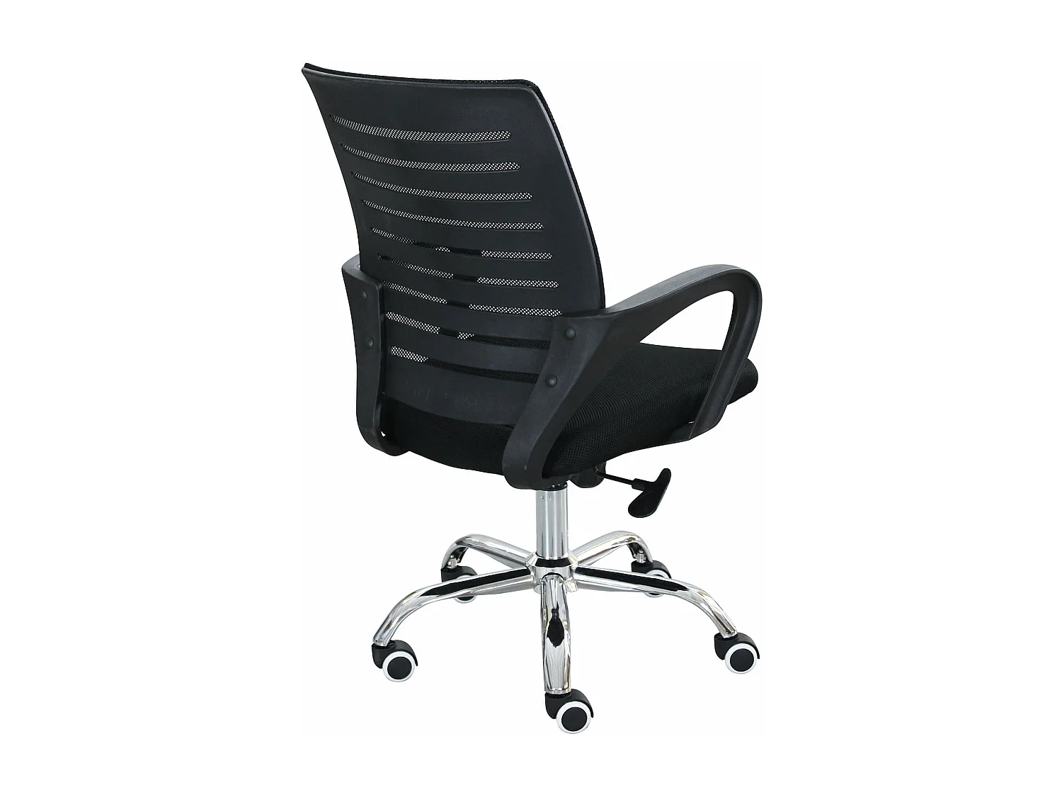 MilaniHome.it - sedia da ufficio ergonomica con poggiatesta e supporto lombare sedia da lavoro girevole regolabiledi coloreNero