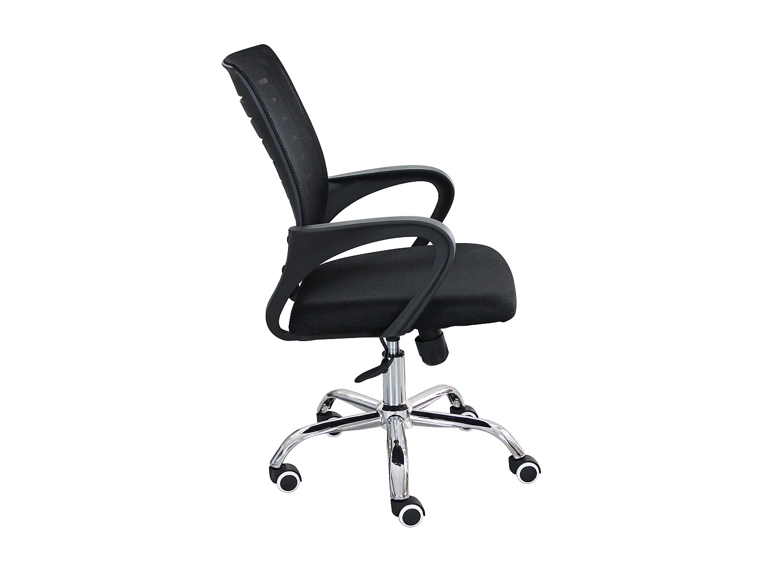 MilaniHome.it - sedia da ufficio ergonomica con poggiatesta e supporto lombare sedia da lavoro girevole regolabiledi coloreNero