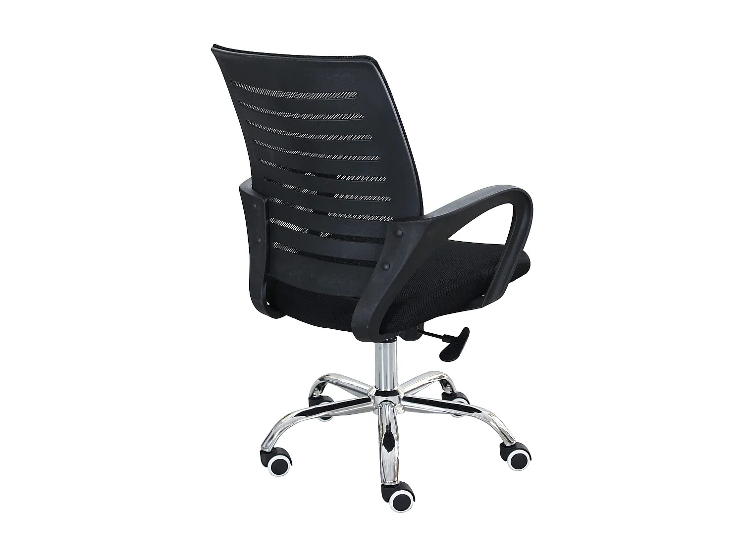 MilaniHome.it - sedia da ufficio ergonomica con poggiatesta e supporto lombare sedia da lavoro girevole regolabiledi coloreNero