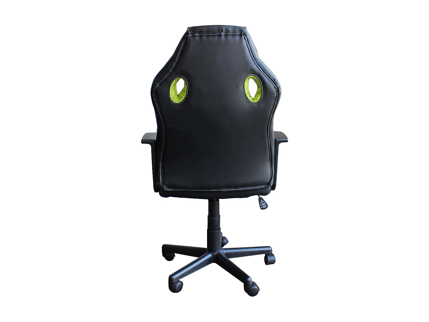 MilaniHome.it - poltrona da gaming ergonomica con poggiatesta e supporto lombare sedia da lavoro girevole regolabiledi coloreVerde lime