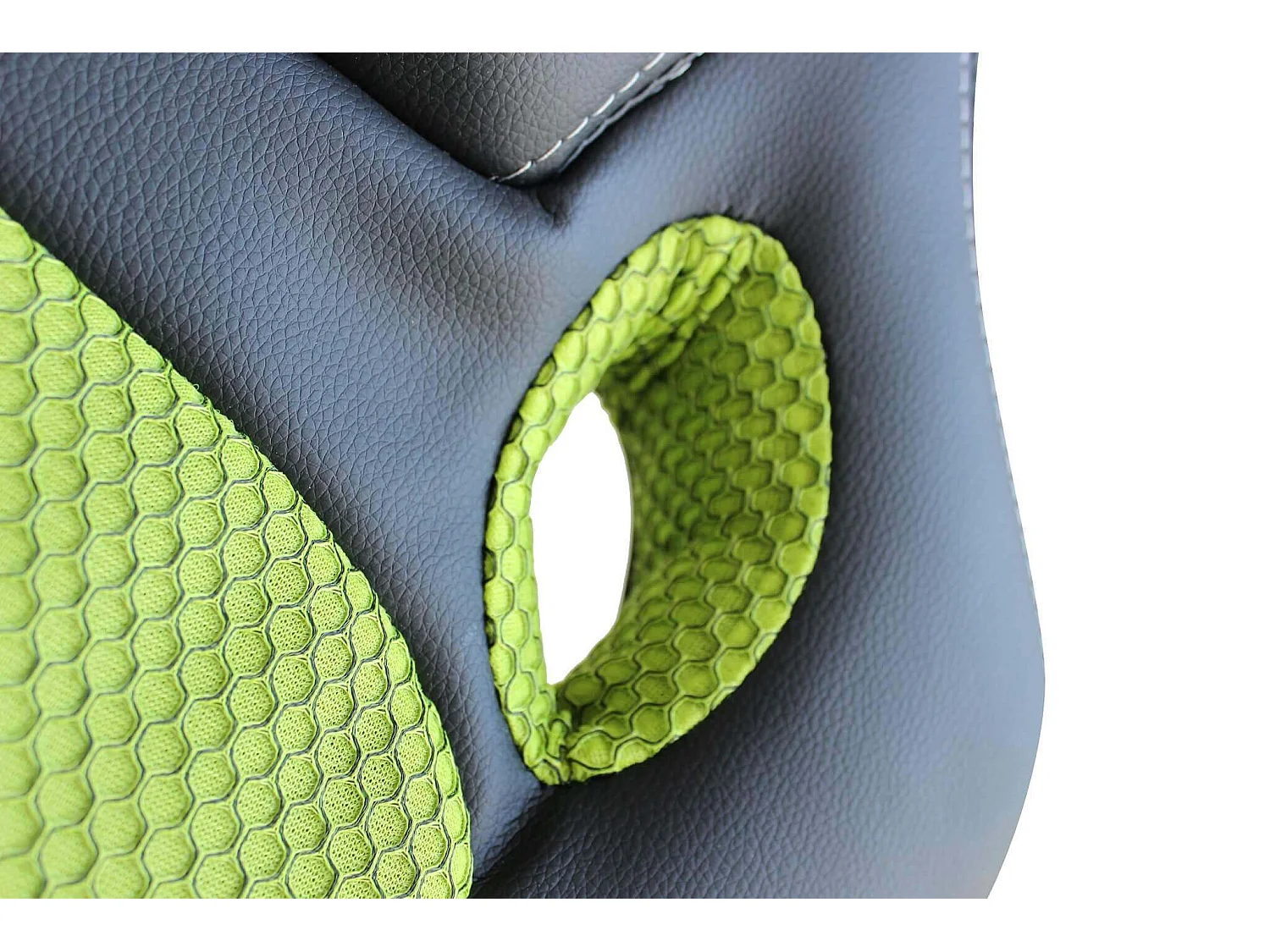 MilaniHome.it - poltrona da gaming ergonomica con poggiatesta e supporto lombare sedia da lavoro girevole regolabiledi coloreVerde lime