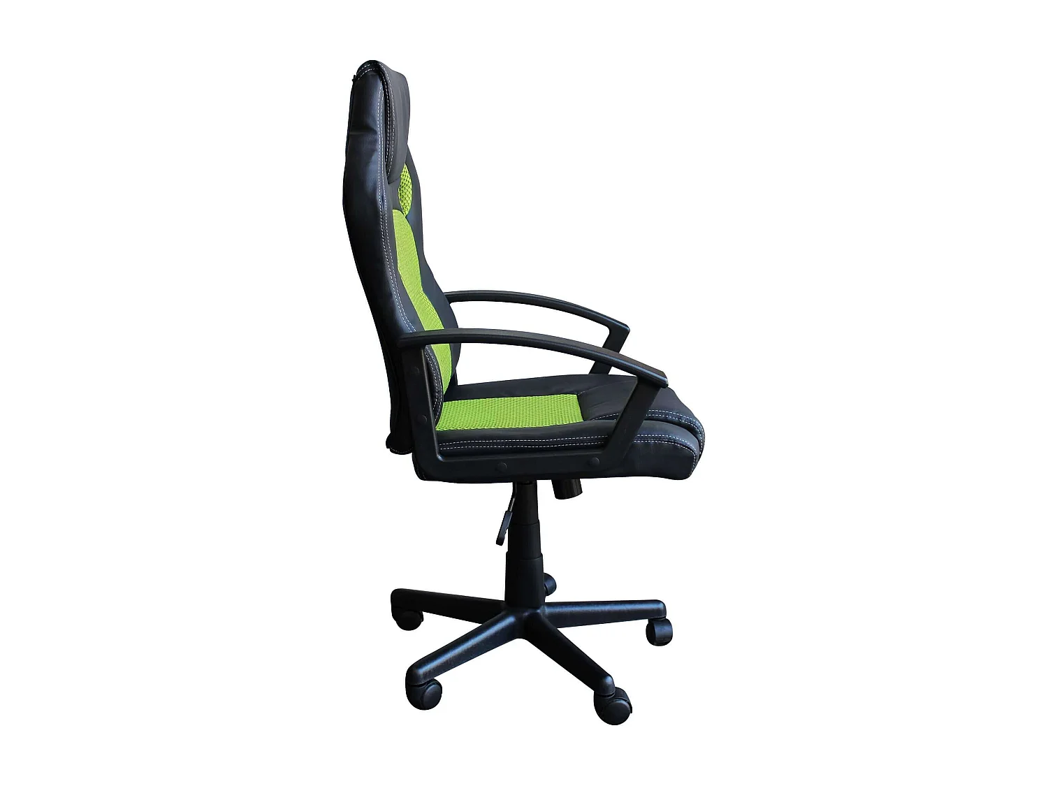 MilaniHome.it - poltrona da gaming ergonomica con poggiatesta e supporto lombare sedia da lavoro girevole regolabiledi coloreVerde lime