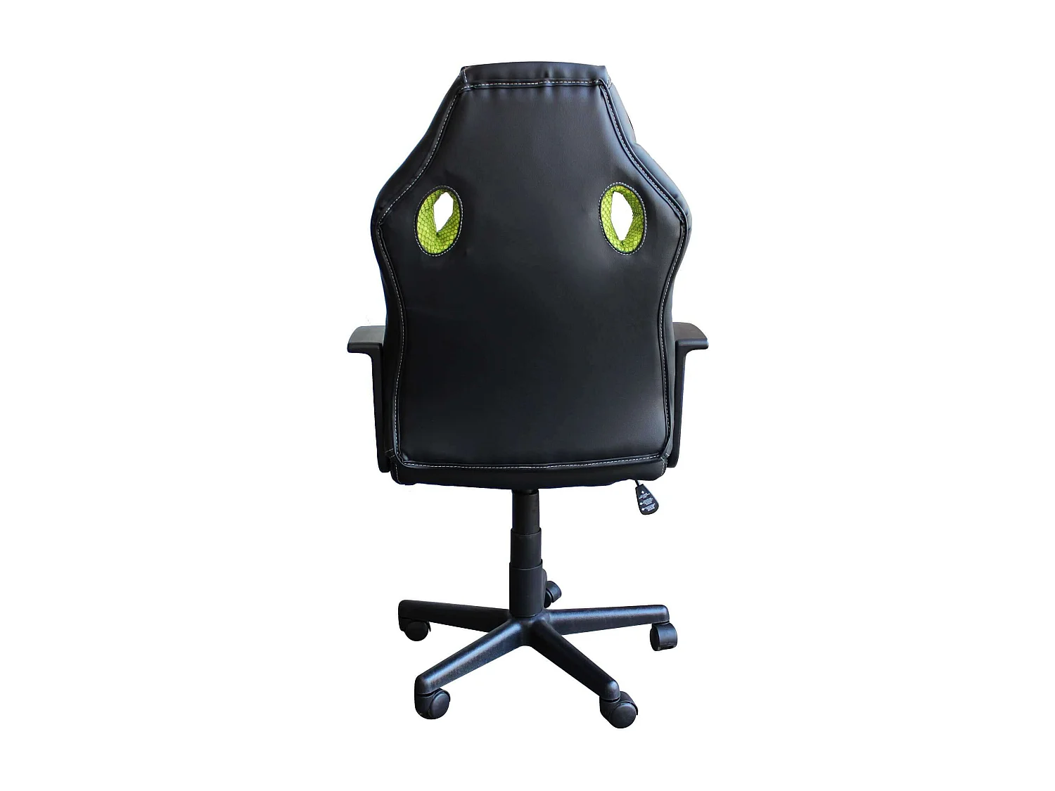 MilaniHome.it - poltrona da gaming ergonomica con poggiatesta e supporto lombare sedia da lavoro girevole regolabiledi coloreVerde lime