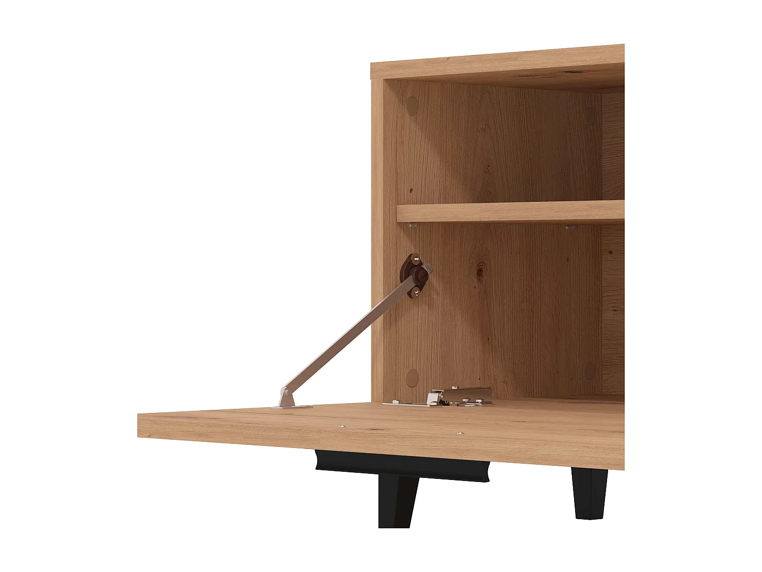 set mobile ingresso appendiabiti con specchio e contenitore di design moderno industrial cm 67,4 x 34,8 x 200 h