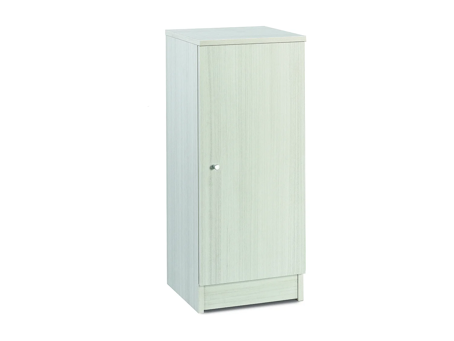 MilaniHome.it - mobiletto portaoggetti ad un'anta di design essenziale cm 31 l x 34 p x 80 hdi coloreBeige