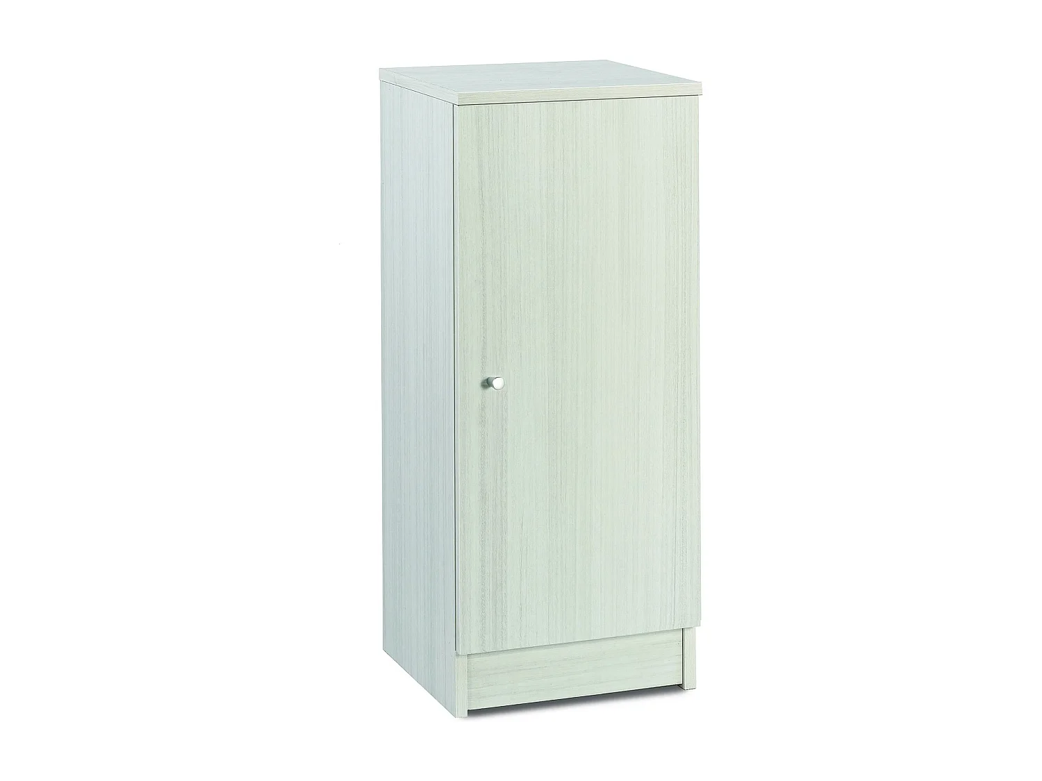 MilaniHome.it - mobiletto portaoggetti ad un'anta di design essenziale cm 31 l x 34 p x 80 hdi coloreBeige