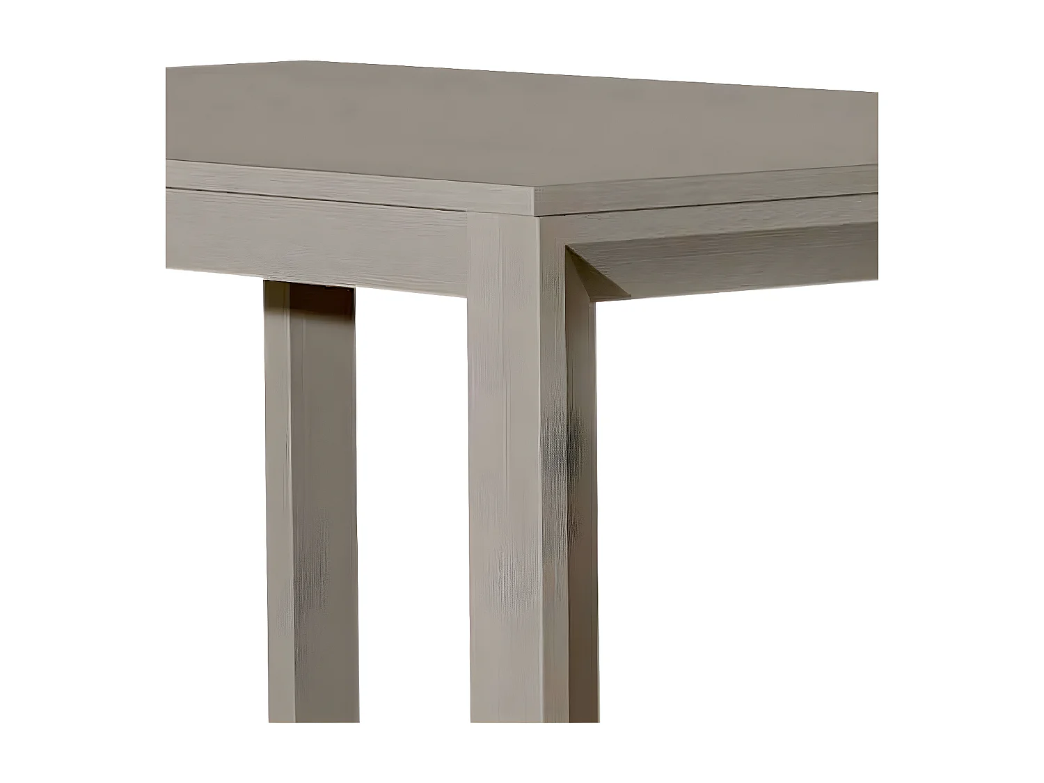 MilaniHome.it - Tavolo Da Pranzo Moderno Allungabile In Laminato Frassinato 85x130/180di coloreTortora