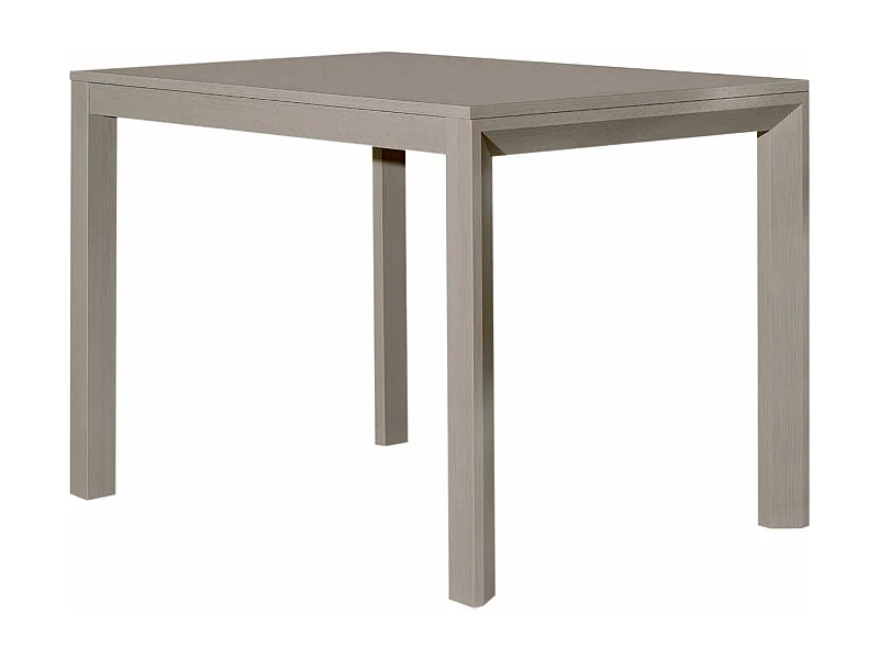 MilaniHome.it - Tavolo Da Pranzo Moderno Allungabile In Laminato Frassinato 85x130/180di coloreTortora