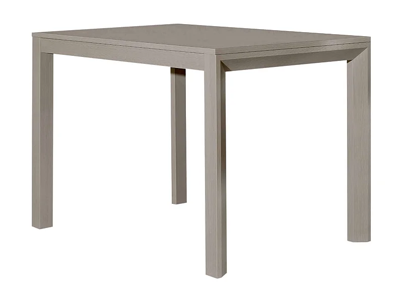 MilaniHome.it - Tavolo Da Pranzo Moderno Allungabile In Laminato Frassinato 85x130/180di coloreTortora