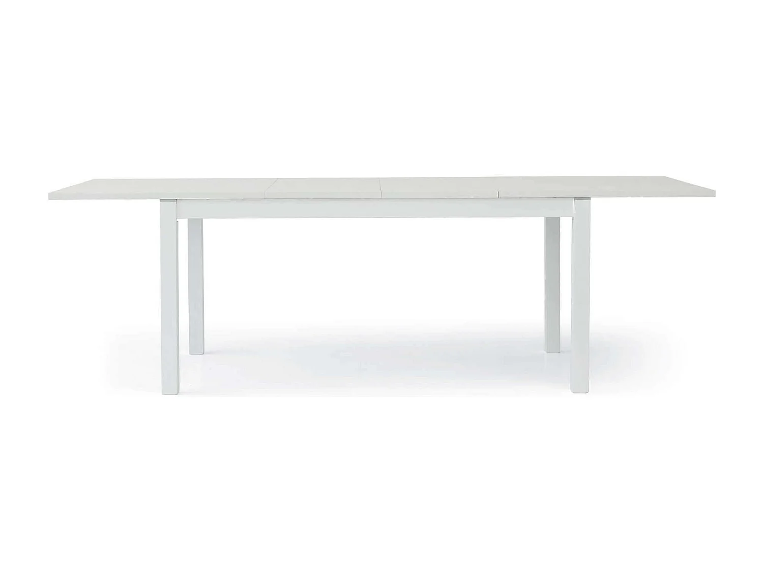 MilaniHome.it - Tavolo Da Pranzo Moderno Di Design Allungabile Frassinato 90x160/203/246di coloreBianco