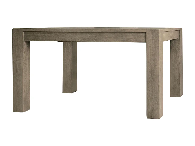 MilaniHome.it - Tavolo Da Pranzo Moderno Di Design Allungabile 90x140/180/220 Rovere Patinato Grigio Per Sala Da Pranzo Cucina Ristorantedi coloreTortora