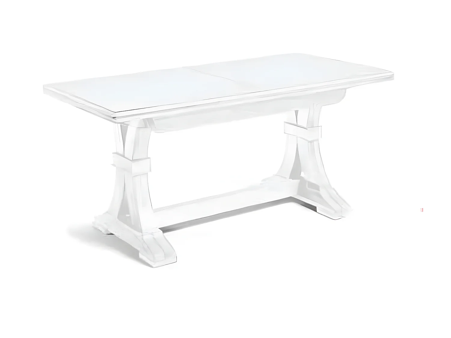 MilaniHome.it - Tavolo Da Pranzo Allungabile In Legno Massello 85x160/205/250/295/340di coloreBianco