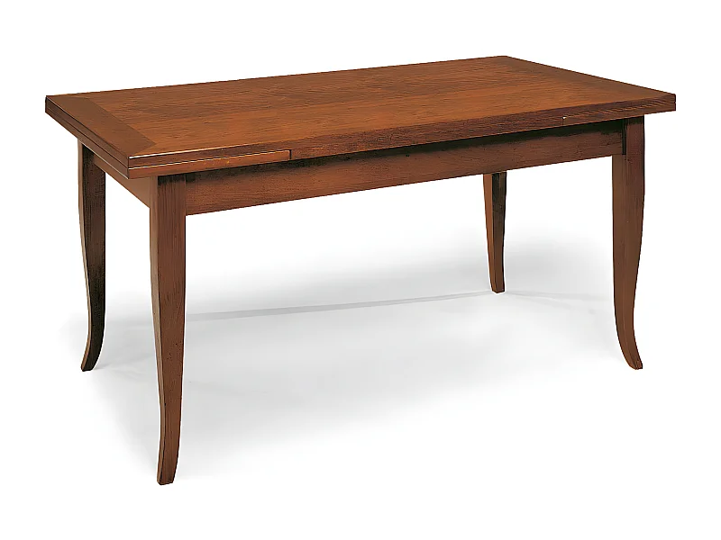 MilaniHome.it - Tavolo Da Pranzo Moderno Di Design Allungabile Cm 70x100/140/180 Color Noce Per Arredo Sala Da Pranzo Ristorantedi coloreTinta noce