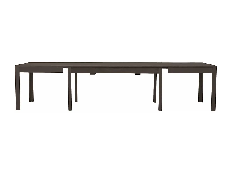 MilaniHome.it - Tavolo Da Pranzo Moderno Di Design Allungabile In Rovere 90x160/203/246/289/332di coloreMarrone