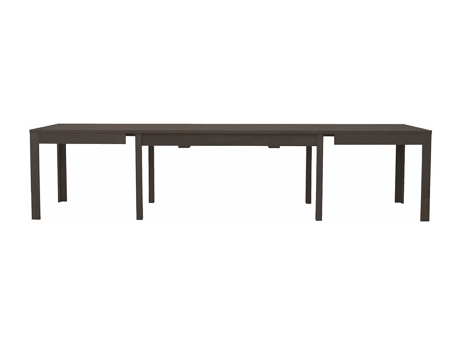 MilaniHome.it - Tavolo Da Pranzo Moderno Di Design Allungabile In Rovere 90x160/203/246/289/332di coloreMarrone