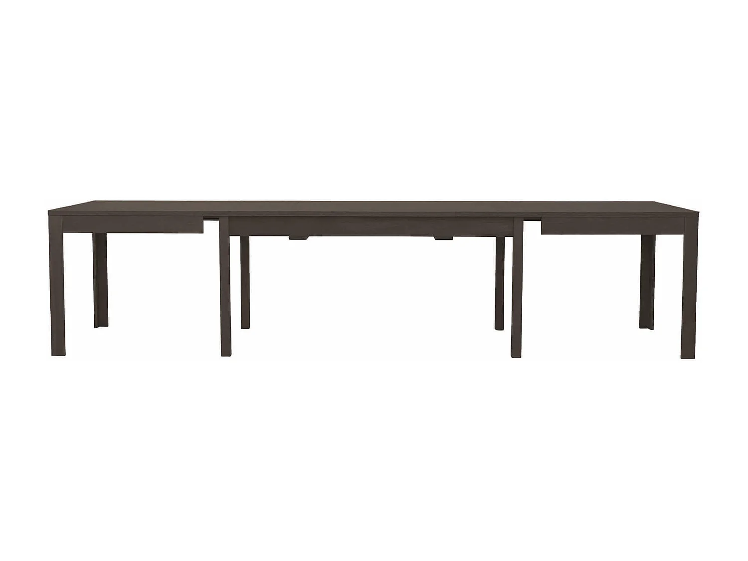 MilaniHome.it - Tavolo Da Pranzo Moderno Di Design Allungabile In Rovere 90x160/203/246/289/332di coloreMarrone