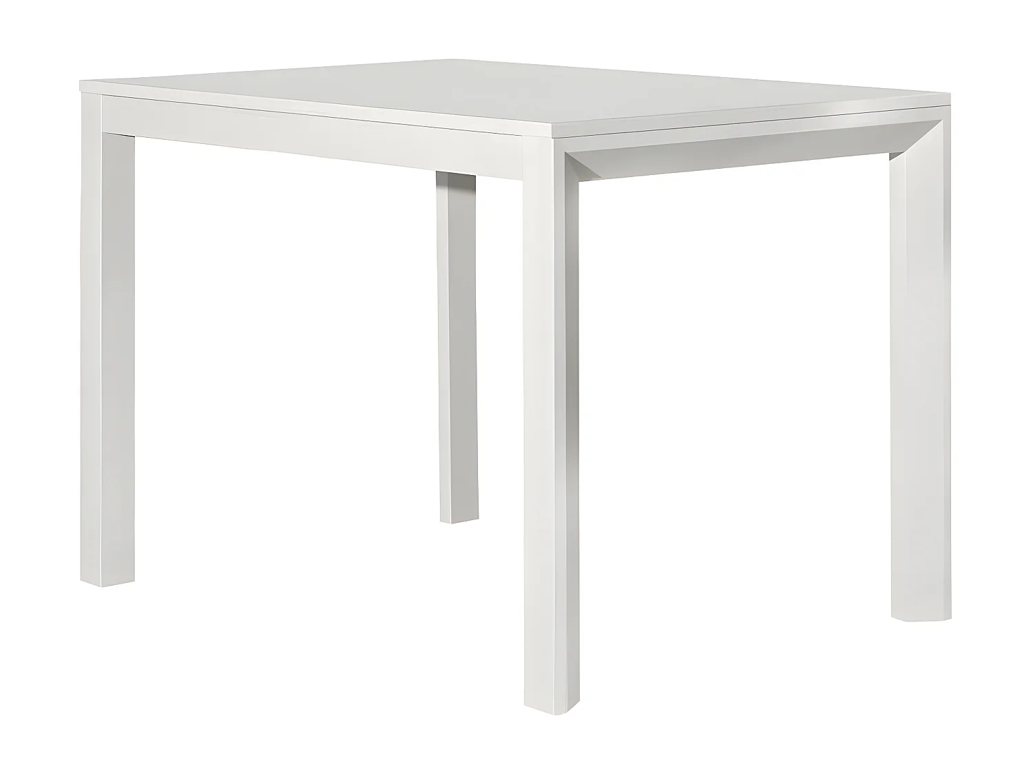 MilaniHome.it - Tavolo Da Pranzo Moderno Di Design Allungabile Frassinato 70x110/160di coloreBianco