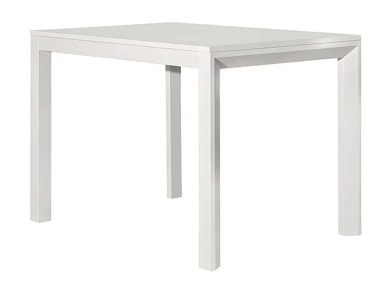 MilaniHome.it - Tavolo Da Pranzo Moderno Di Design Allungabile Frassinato 70x110/160di coloreBianco