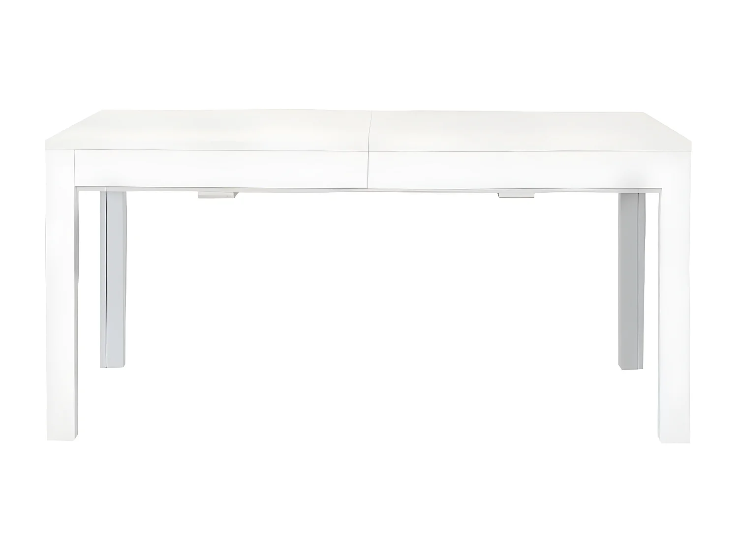 MilaniHome.it - Tavolo Da Pranzo Moderno Di Design Allungabile Frassinato 90x160/203/246/289/332di coloreBianco