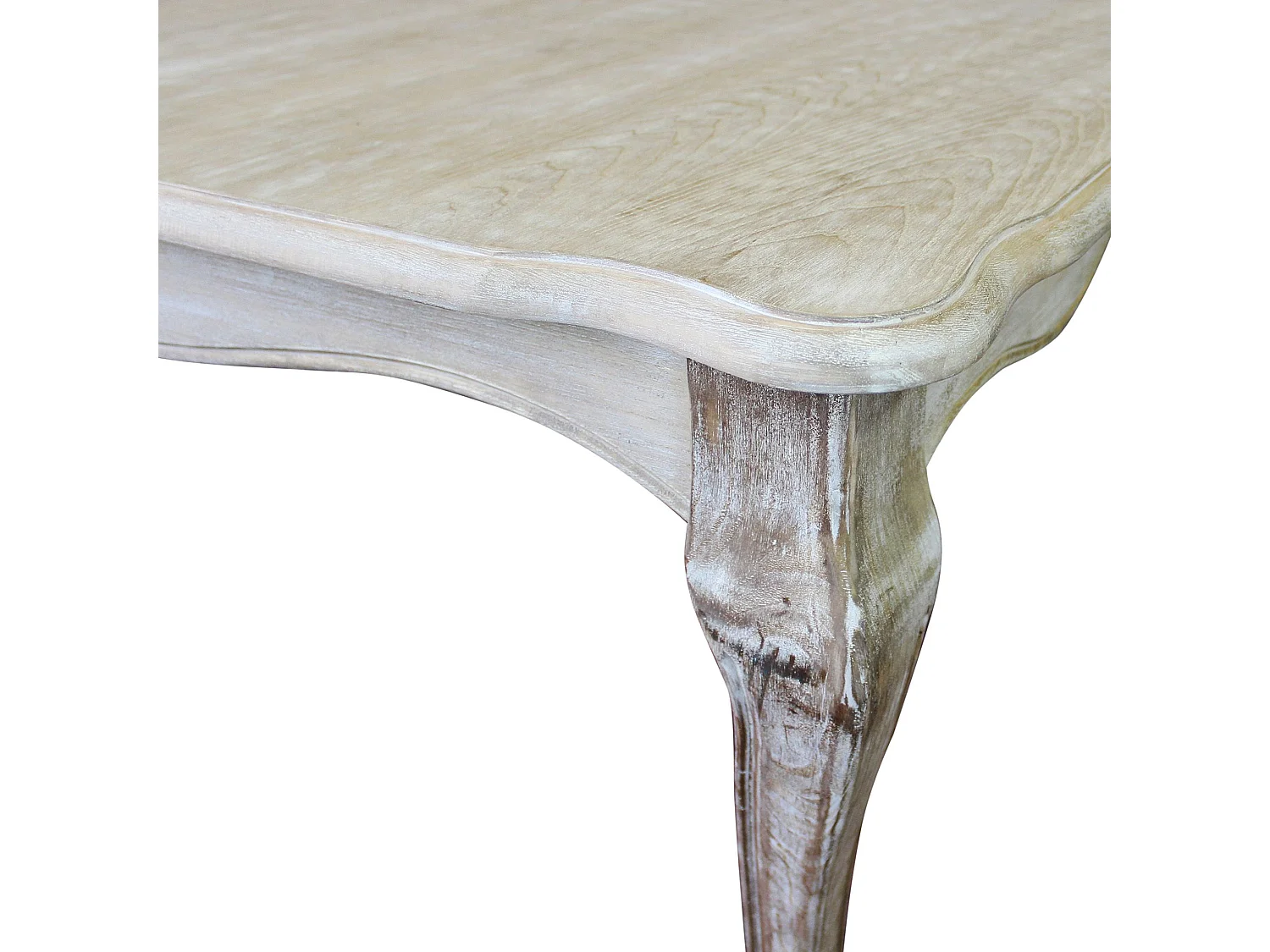 Milani Home - tavolo da pranzo allungabile in legno massiccio, legno naturale, 160 x 100 cm, rustico