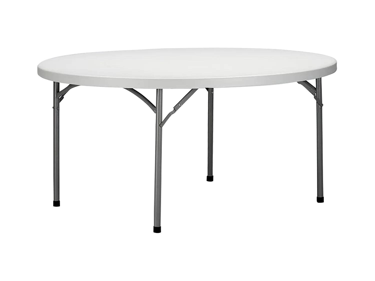 MilaniHome.it - tavolo catering 120 cm di design moderno industrial cm diametro 120 x 74 hdi coloreBianco