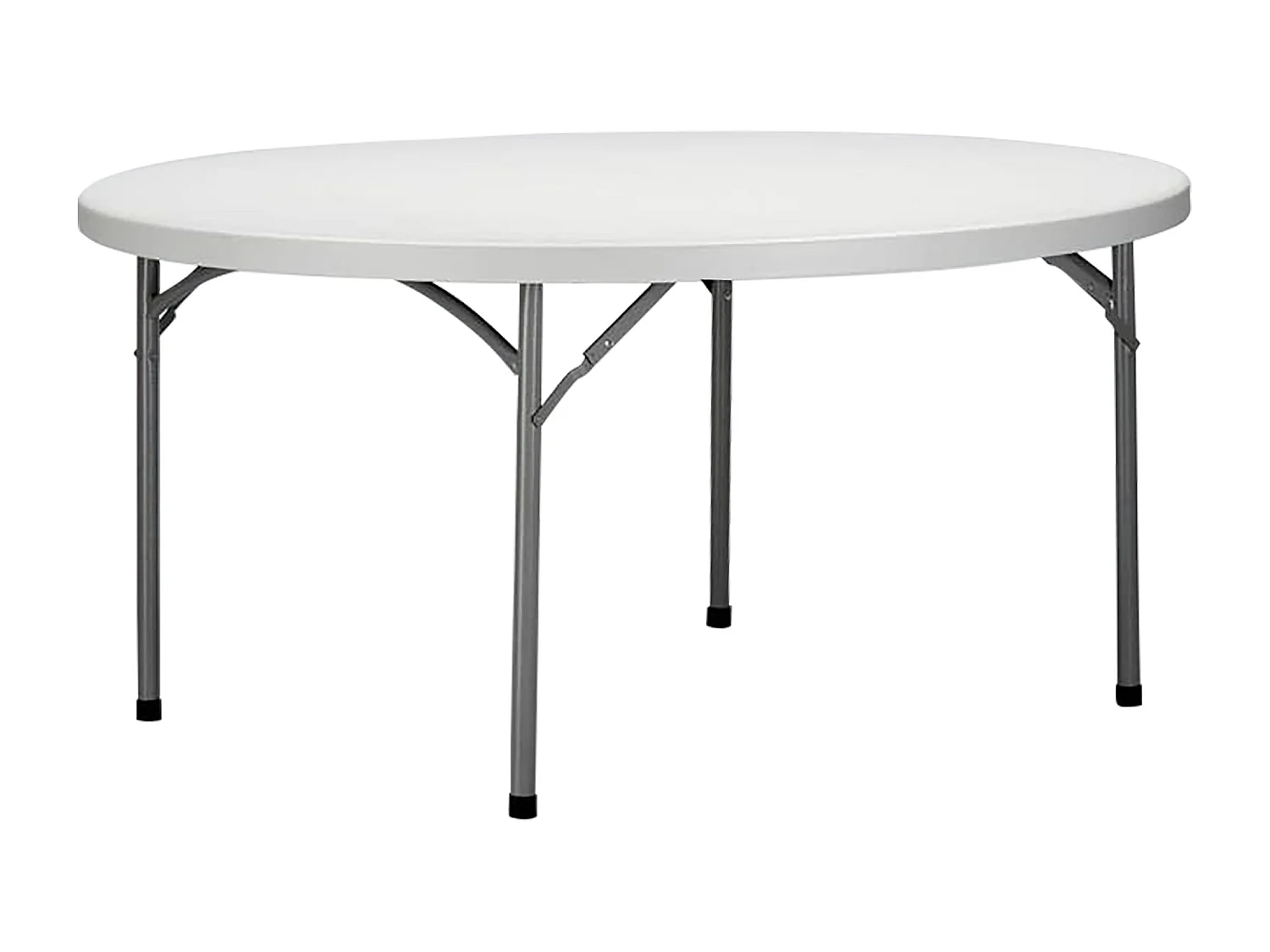 MilaniHome.it - tavolo catering 120 cm di design moderno industrial cm diametro 120 x 74 hdi coloreBianco