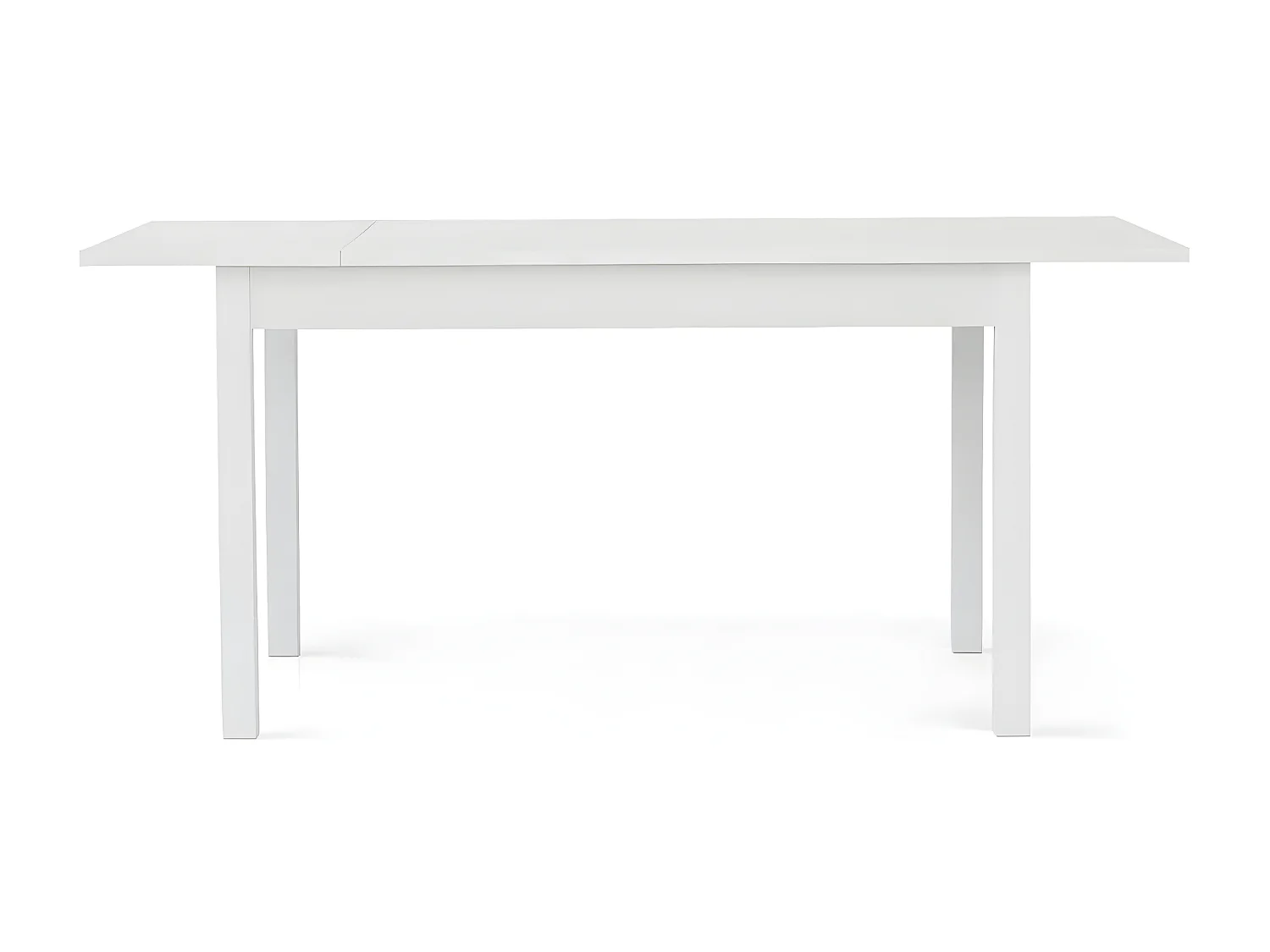 MilaniHome.it - Tavolo Da Pranzo Moderno Di Design Allungabile Frassinato 90x140/200di coloreBianco