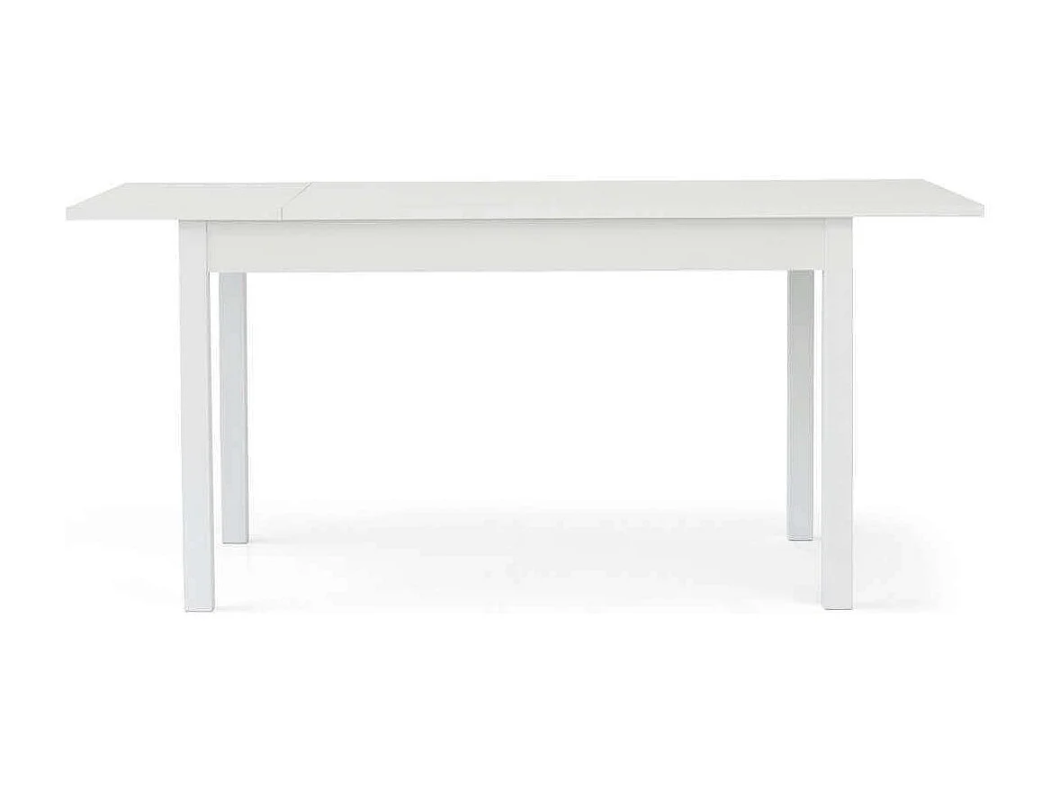 MilaniHome.it - Tavolo Da Pranzo Moderno Di Design Allungabile Frassinato 90x140/200di coloreBianco