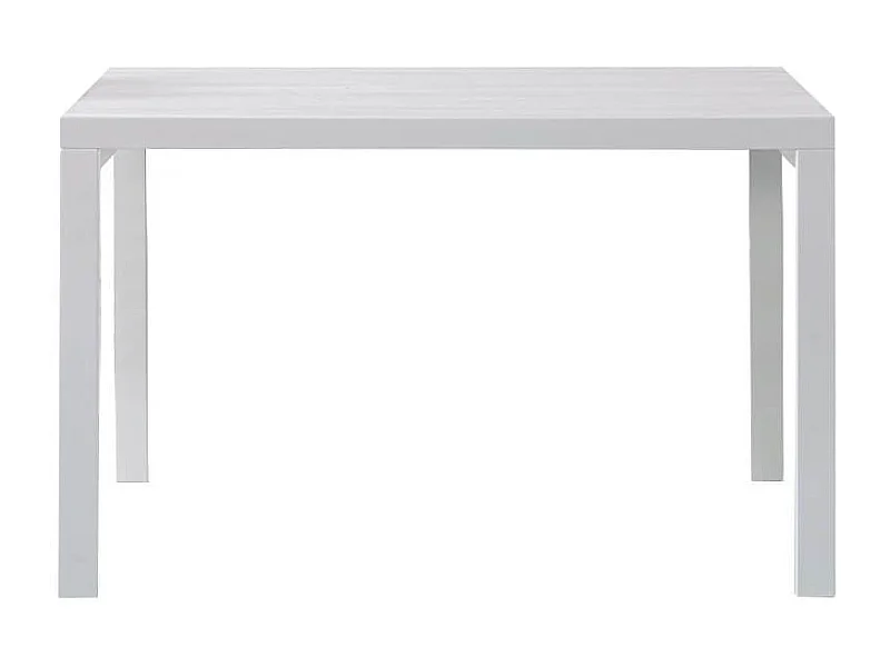 MilaniHome.it - Tavolo Da Pranzo Moderno Di Design Allungabile A Libro Frassinato 90x120/240di coloreBianco