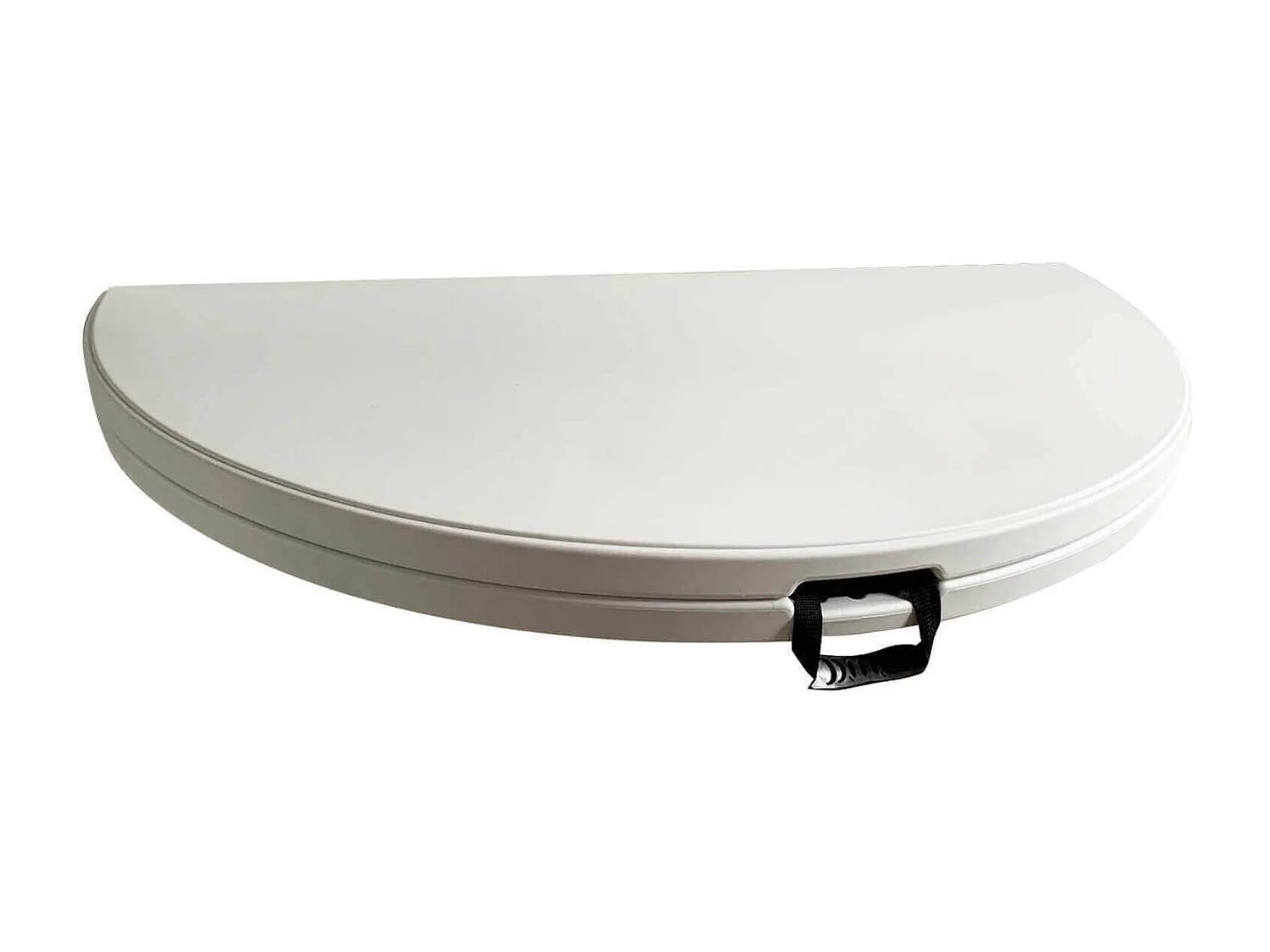 MilaniHome.it - Tavolo Catering Rotondo In Metallo E Abs Bianco Diametro 150 Con Gambe Pieghevoli Per Ristorante Matrimoniodi coloreBianco