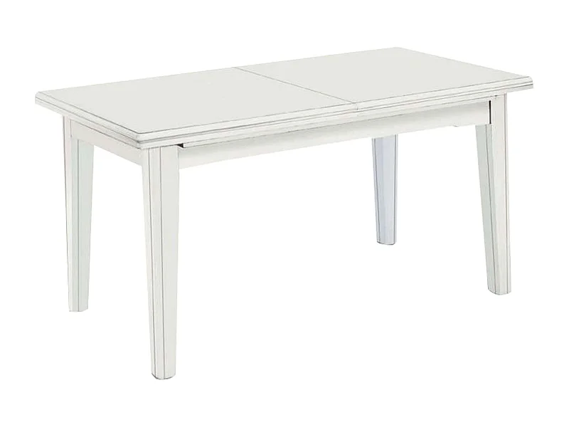 MilaniHome.it - Tavolo Da Pranzo Allungabile In Legno Massello 180x85/130/175/220/265di coloreBianco