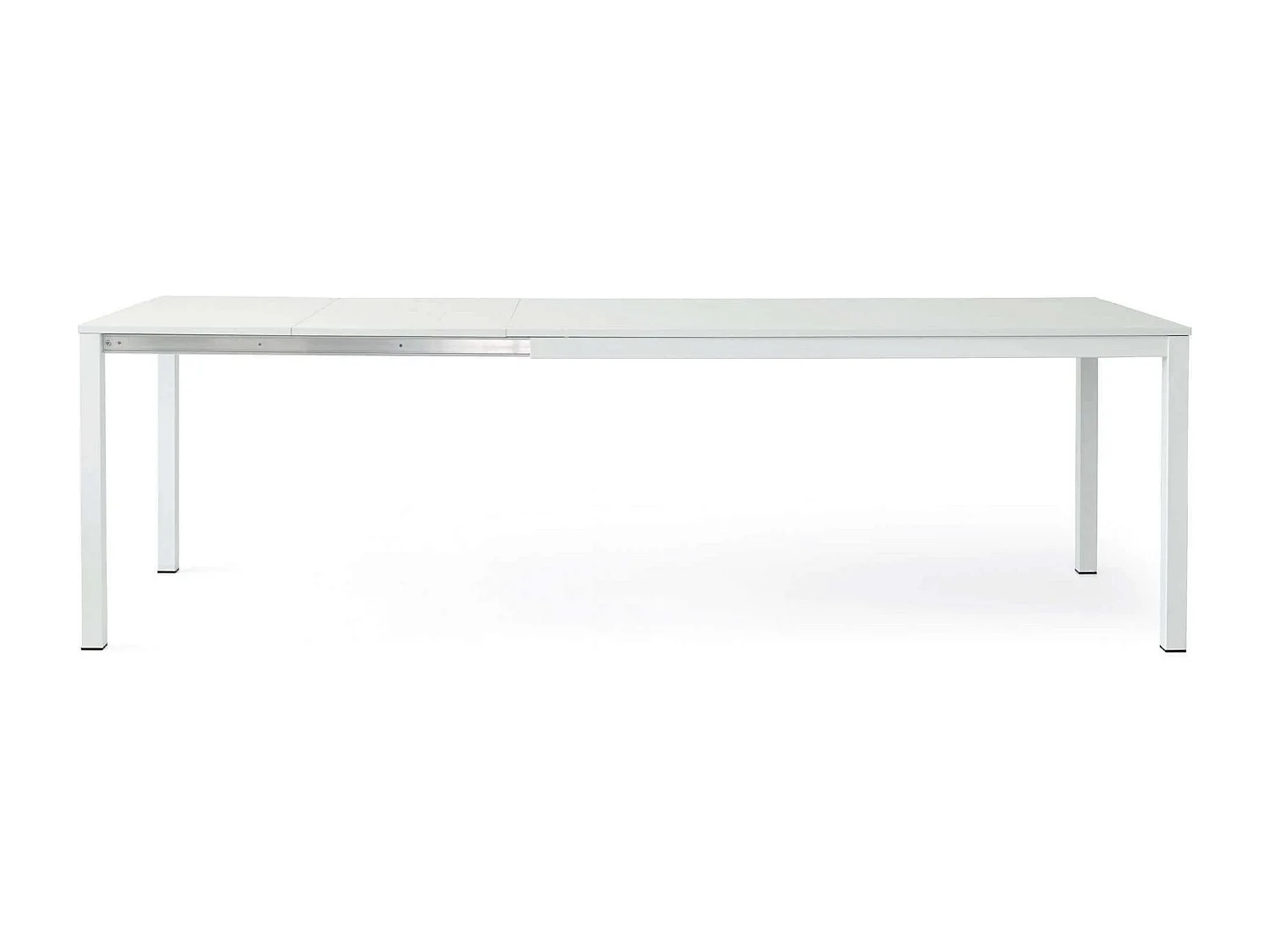 MilaniHome.it - Tavolo Da Pranzo Moderno Di Design Allungabile Frassinato 90x140/190di coloreBianco