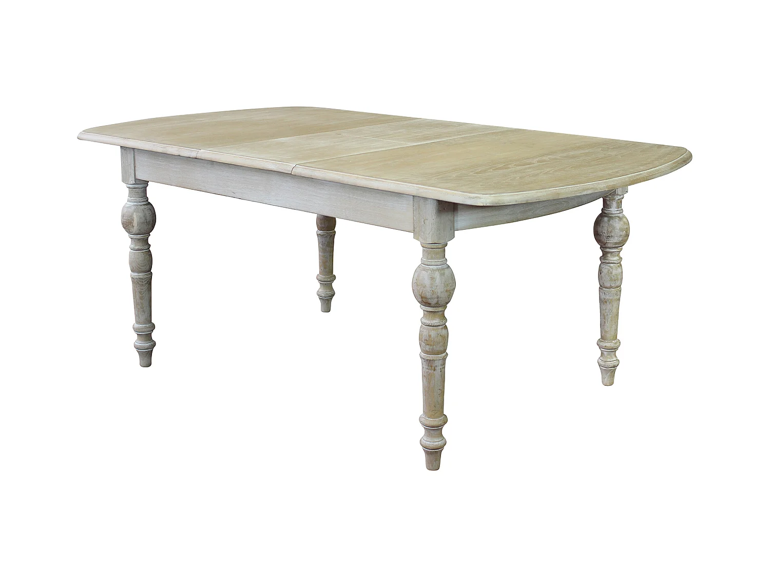 MilaniHome.it - tavolo in legno massiccio di design moderno industrial cm 150 x 100 x 75di coloreMarrone