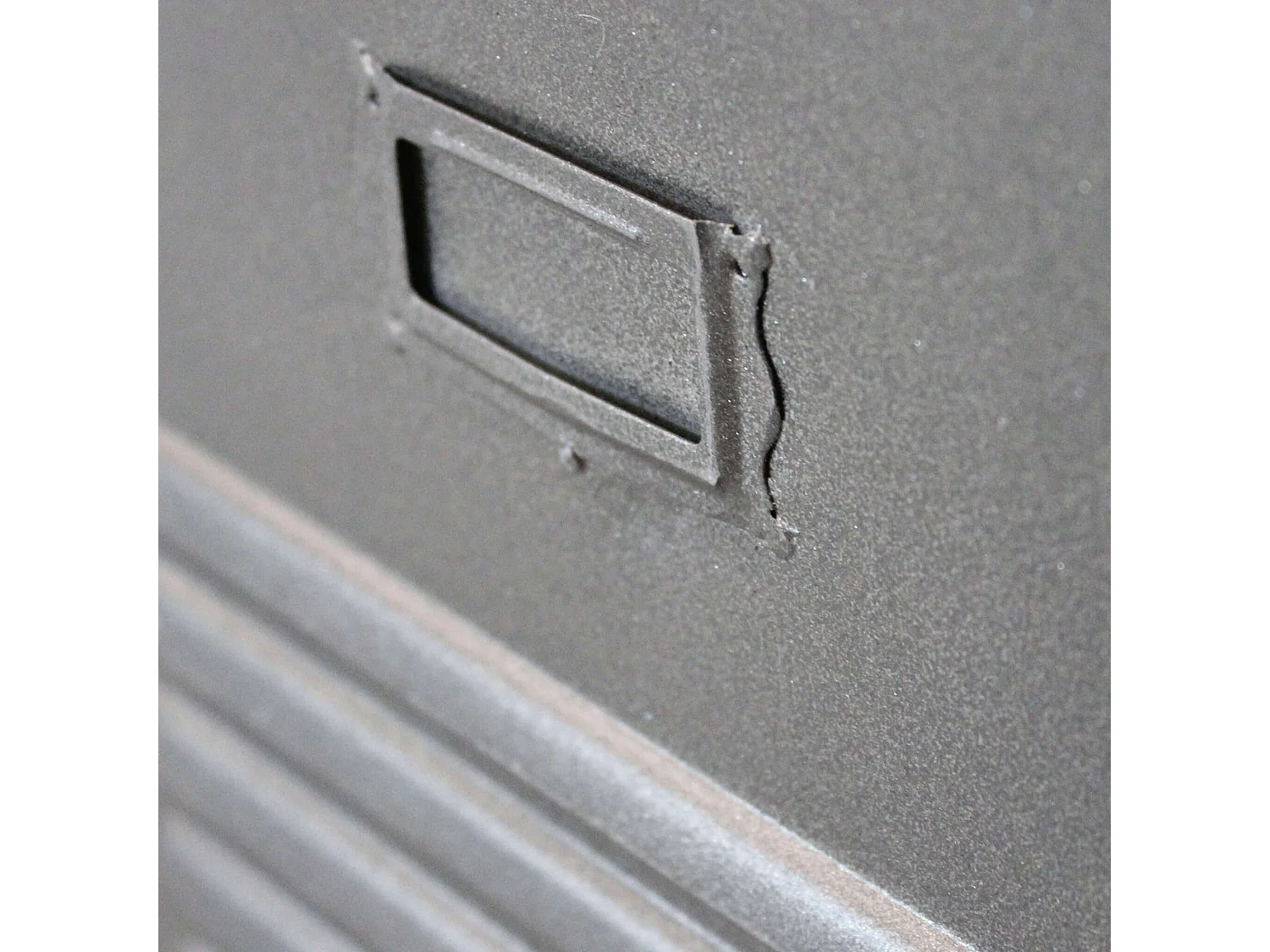 MilaniHome.it - Credenza In Metallo Ferro Industrial Mobile Madia Per Arredamento Soggiorno, Sala Da Pranzo, Salotto Industriale , Cm 116x40x77 Hdi coloreGrigio