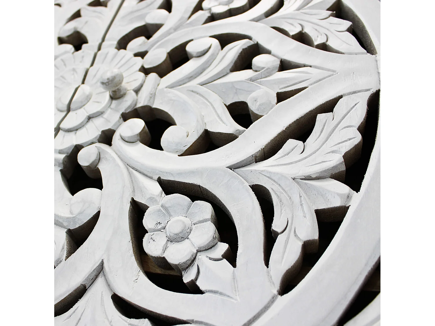 MilaniHome.it - Mobile con decoro sbiancato con 2 ante in legno di mango con struttura in ferro cm 90x40x176 hdi coloreMarrone